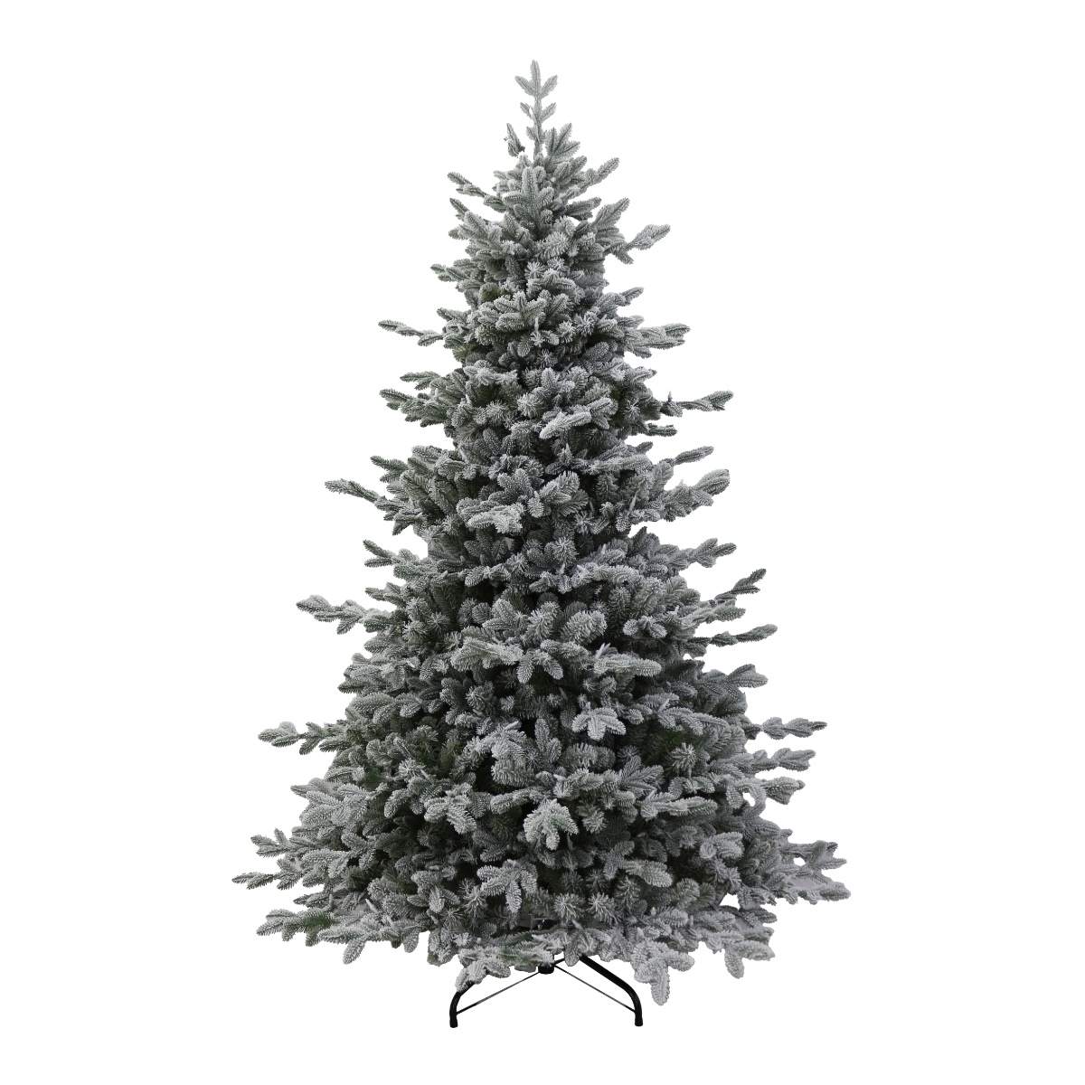 7.5FT Prelit Snowy Pine Christmas Tree