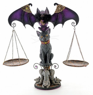 Katherine's Collection Bat & Cat Scales 40cm