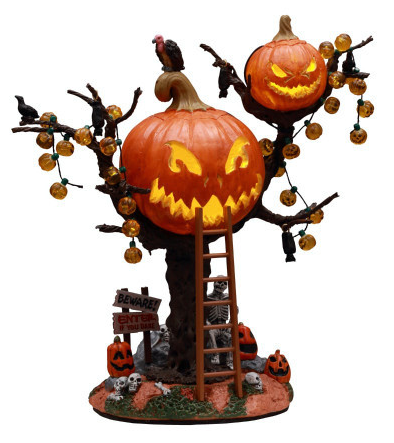 Spooky Town Pumpkin Treehouse